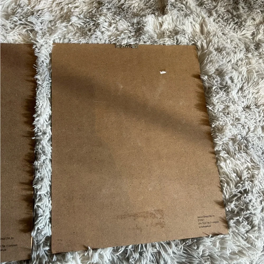 NWT Target bullseye winter snowflake set of 2 wall decor